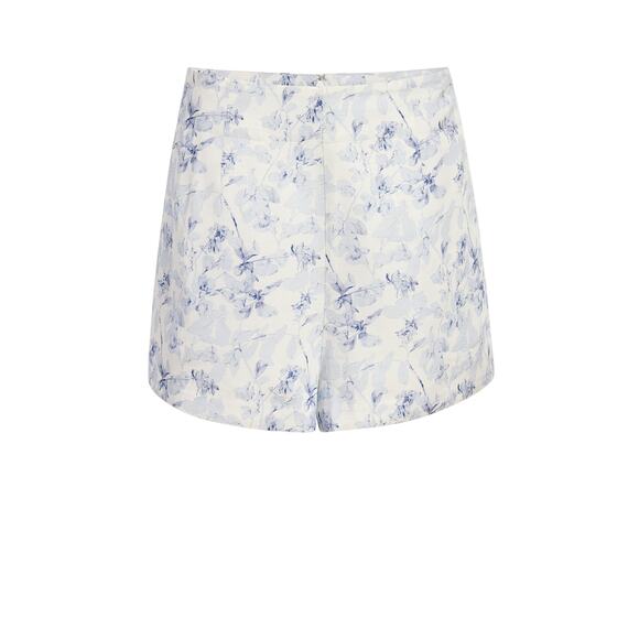 Hill House Home 'The Lisette' Blue Viscose Short Size S - Picture 1 of 5